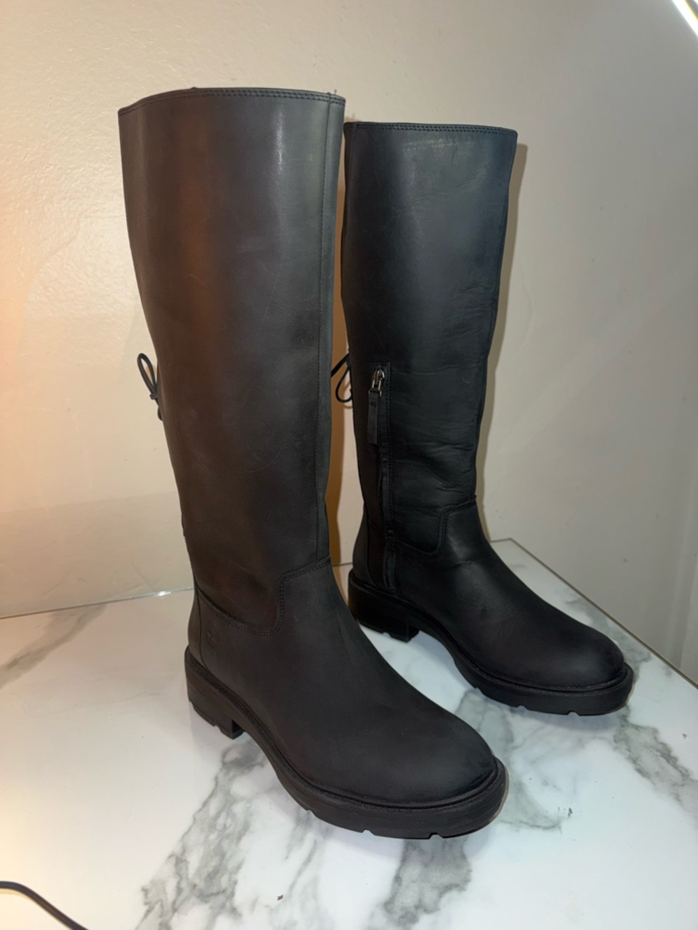 Timberland Brimfield Tall Leather Zippered Boots